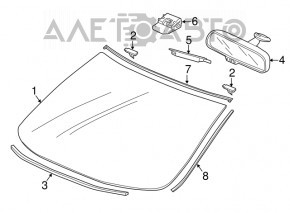 Parbriz Acura ILX 13-15 pre-restilizare