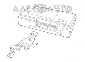 Modulul de telematică Dodge Journey 11-