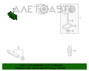 Amplifier Antenna VW Tiguan 09-17