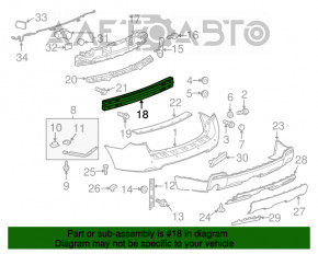 Buza spoilerului de pe Chevrolet Equinox 10-15 este uzată, a fost ștearsă și înlocuită cu una neoriginală.