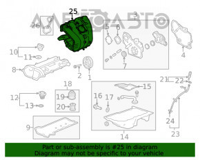 Colector de admisie pentru GMC Terrain 10-17 2.4