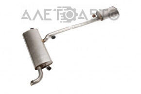 Silencer spate cu baie pentru Chevrolet Equinox 10-17 ruginit, lovit.