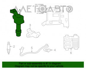 Катушка зажигания GMC Terrain 10-17 OEM