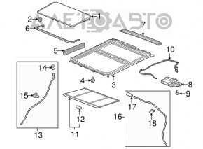 Geamul panoramic al GMC Terrain 10-17