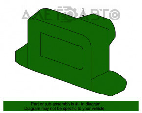 YAW RATE SENSOR GMC Terrain 10-17