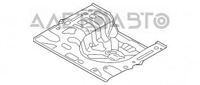 Capacul portbagajului Kia Forte 4d 14-18