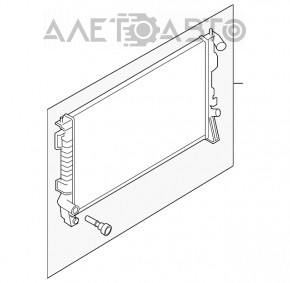 Radiator de răcire apă Ford Flex 09-19