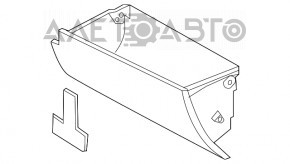 Перчаточный ящик, бардачок Hyundai Elantra UD 11-16 сер