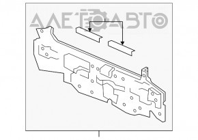 Panoul din spate al Acura TLX 15-