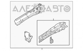 Четверть передняя левая Mazda 3 14-18 BM