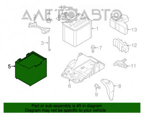 Capac baterie Mazda CX-9 16-