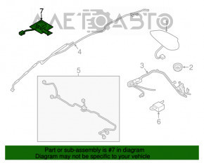 MODUL DE ANTENĂ DE NAVIGAȚIE GPS UNIT Mazda 6 13-21