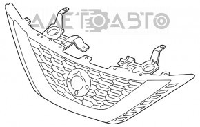 Grila radiatorului cu emblema Nissan Sentra 16-19 restul