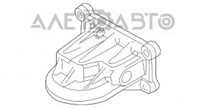 Корпус масляного фильтра Ford Fusion mk5 13-20 2.5, hybrid, plug-in 2 канала