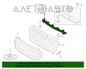 Suportul grilei radiatorului pentru Ford Escape MK3 17-19, nou, neoriginal.