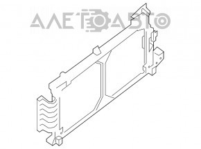 Рамка квадрат между радиаторами Nissan Leaf 13-17 SV SL новый OEM оригинал