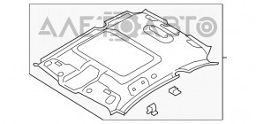 Acoperirea plafonului Audi A4 B8 13-16 restilizat, sedan, cu trapa, gri, potrivit pentru curățare chimică