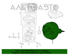 Amplificator de vid Audi A4 B8 13-16 restilizat, ghidon rupt.