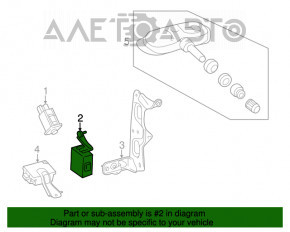 Modulul de control al sistemului de monitorizare a presiunii în anvelope Toyota Sequoia 08-16