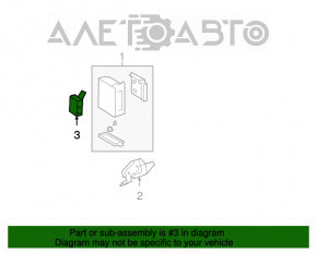 FLASHER HAZARD CONTROL MODULE Toyota Sequoia 08-16