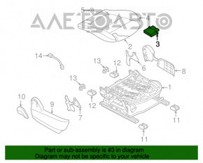 Modulul de ocupant Mazda 6 13-21