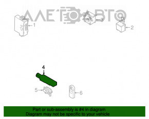 Antena Keyless Mazda CX-5 13-16