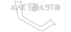 Bara de protectie fata superioara Nissan Rogue 17 - nou original OEM