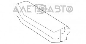 Capacul cutiei de siguranțe sub capotă, partea stângă, Nissan Rogue 14-16, nou, original OEM