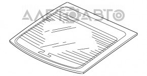 Geam spate Honda Accord 13-17, neoriginal, cu tentă.