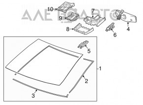 Camera frontală Cadillac CTS 14-