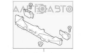 Camera frontală Subaru Outback 15-19 pe parbriz