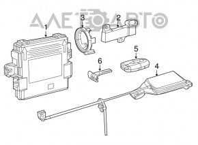 Receptor hub Jeep Compass 17-