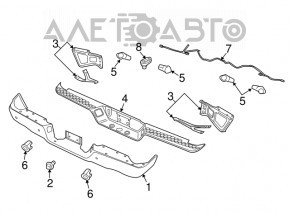 Senzor de parcare spate pentru Chrysler 300 11-