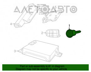 Ключ Chrysler 300 11-