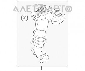 Conducta de aer Ford Escape MK3 13-19 1.6T către turbina