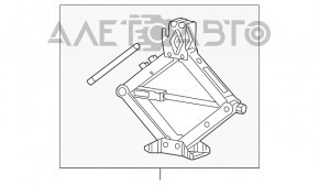 Setul de instrumente Jeep Cherokee KL 14-