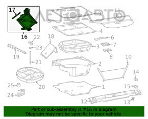 Setul de instrumente Jeep Cherokee KL 14-