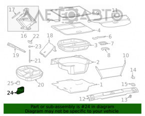 Compresorul de umflare a roților Dodge Dart 13-16