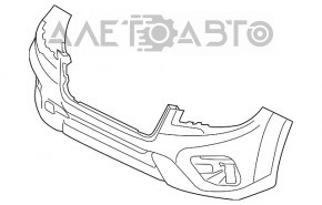 Бампер передний голый Subaru Forester 19- SK новый неоригинал FPS
