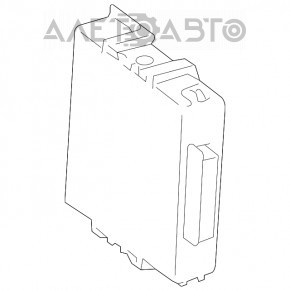 MODUL DE CONTROL AL ASISTENȚEI DE PARCARE Toyota Prius 30 10-12