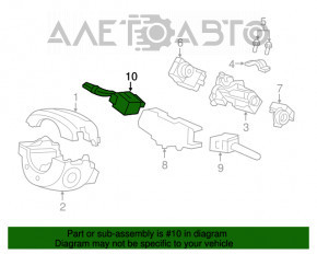 Подрулевой переключатель лев Honda Accord 13-17 без птф, под боковую камеру