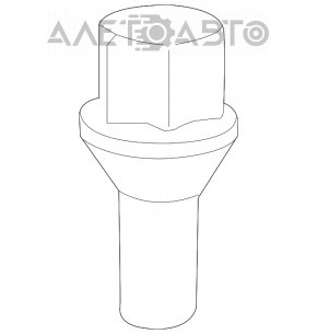 Болт колесный d17 M12x1.25 Jeep Renegade 15- тип 1