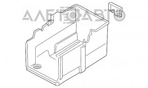 Corpul bateriei asamblat pentru Lincoln MKC 15-