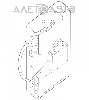 Modulul de control al telematicii cu cheie pentru Nissan Leaf 13-17 cu blocul ECU