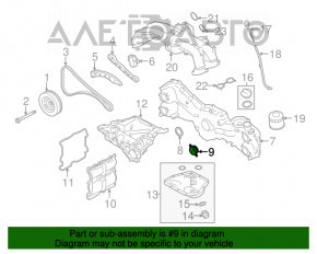 Клапан VVT Subaru Outback 15-19 2.5 FB25