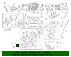 Polea arborelui cu came Dodge Journey 11-19 3.6