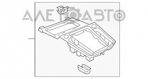 Накладка шифтера АКПП VW Jetta 19- 1 часть, затертая