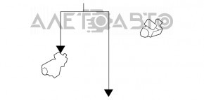 Supapa solenoidă de presiune BMW 3 F30 12-16 N20 nou OEM original