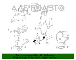 Supapa solenoidă de admisie pentru BMW X3 F25 11-17 2.0T