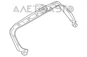 Capac portbagaj superior Fiat 500X 16- сер, zgârietură